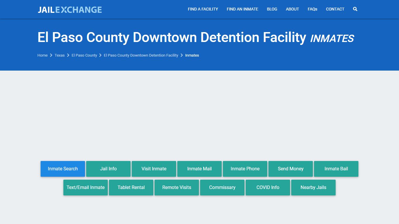 El Paso County Jail Inmates | Arrests | Mugshots | TX